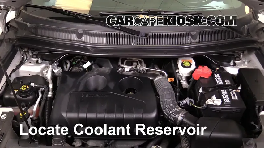 2016 Ford Explorer Limited 2.3L 4 Cyl. Turbo Coolant (Antifreeze) Check Coolant Level